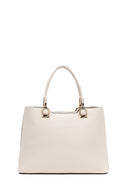 Kadın Krem Uzun Askılı Klasik Kol Çantası | Derimod Kadın Krem Uzun Askılı Klasik Kol Çantası | Derimod