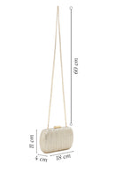 Kadın Altın Zincir Askılı Taşlı Mini Kutu Abiye Çantası | Derimod Kadın Altın Zincir Askılı Taşlı Mini Kutu Abiye Çantası | Derimod