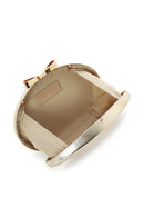 Kadın Altın Zincir Askılı Mini Metalik Kutu Abiye Çantası | Derimod Kadın Altın Zincir Askılı Mini Metalik Kutu Abiye Çantası | Derimod