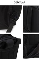 D-Pack Erkek Siyah Kumaş Mini Valiz | Derimod D-Pack Erkek Siyah Kumaş Mini Valiz | Derimod