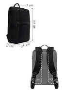 D-Pack Unisex Siyah Sırt Çantası | Derimod D-Pack Unisex Siyah Sırt Çantası | Derimod