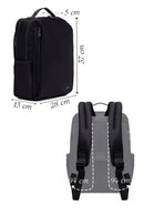 D-Pack Unisex Siyah Sırt Çantası | Derimod D-Pack Unisex Siyah Sırt Çantası | Derimod