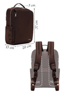D-Pack Unisex Kahverengi Sırt Çantası | Derimod D-Pack Unisex Kahverengi Sırt Çantası | Derimod