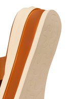 Kadın Taba Kalın Tabanlı Deri Terlik | Derimod Kadın Taba Kalın Tabanlı Deri Terlik | Derimod