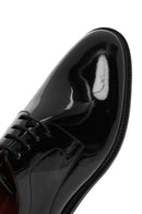 Erkek Siyah Bağcıklı Rugan Deri Klasik Ayakkabı | Derimod Erkek Siyah Bağcıklı Rugan Deri Klasik Ayakkabı | Derimod