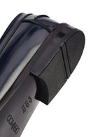 Erkek Lacivert Deri Klasik Loafer | Derimod Erkek Lacivert Deri Klasik Loafer | Derimod