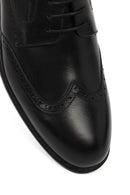 Erkek Siyah Bağcıklı Deri Klasik Ayakkabı | Derimod Erkek Siyah Bağcıklı Deri Klasik Ayakkabı | Derimod