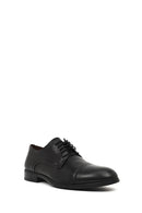 Erkek Siyah Bağcıklı Deri Klasik Ayakkabı | Derimod Erkek Siyah Bağcıklı Deri Klasik Ayakkabı | Derimod