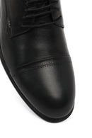 Erkek Siyah Bağcıklı Deri Klasik Ayakkabı | Derimod Erkek Siyah Bağcıklı Deri Klasik Ayakkabı | Derimod