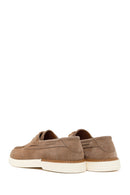 Erkek Bej Bağcıklı Süet Deri Casual Ayakkabı | Derimod Erkek Bej Bağcıklı Süet Deri Casual Ayakkabı | Derimod