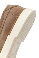 Erkek Bej Bağcıklı Süet Deri Casual Ayakkabı | Derimod Erkek Bej Bağcıklı Süet Deri Casual Ayakkabı | Derimod