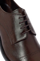 Erkek Kahverengi Bağcıklı Deri Klasik Ayakkabı | Derimod Erkek Kahverengi Bağcıklı Deri Klasik Ayakkabı | Derimod