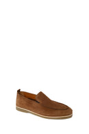 Erkek Taba Süet Deri Casual Loafer | Derimod Erkek Taba Süet Deri Casual Loafer | Derimod