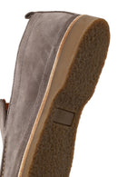Erkek Vizon Süet Deri Casual Loafer | Derimod Erkek Vizon Süet Deri Casual Loafer | Derimod