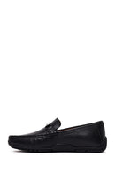 Erkek Siyah Tokalı Deri Loafer | Derimod Erkek Siyah Tokalı Deri Loafer | Derimod