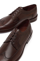 Erkek Kahverengi Bağcıklı Deri Klasik Ayakkabı | Derimod Erkek Kahverengi Bağcıklı Deri Klasik Ayakkabı | Derimod