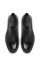 Erkek Siyah Bağcıklı Deri Klasik Ayakkabı | Derimod Erkek Siyah Bağcıklı Deri Klasik Ayakkabı | Derimod