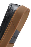 Erkek Siyah Püsküllü Kalın Tabanlı Deri Loafer | Derimod Erkek Siyah Püsküllü Kalın Tabanlı Deri Loafer | Derimod