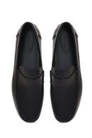 Erkek Siyah Deri Casual Loafer | Derimod Erkek Siyah Deri Casual Loafer | Derimod