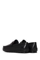 Erkek Siyah Deri Casual Loafer | Derimod Erkek Siyah Deri Casual Loafer | Derimod
