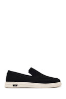 Erkek Siyah Desenli Kumaş Loafer | Derimod Erkek Siyah Desenli Kumaş Loafer | Derimod