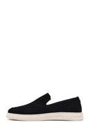 Erkek Siyah Desenli Kumaş Loafer | Derimod Erkek Siyah Desenli Kumaş Loafer | Derimod