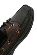 Erkek Siyah Bağcıklı Deri Casual Ayakkabı | Derimod Erkek Siyah Bağcıklı Deri Casual Ayakkabı | Derimod