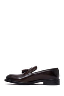 Male Brown Tasselled Leather Classic Loafer | Derimod Male Brown Tasselled Leather Classic Loafer | Derimod