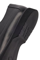 Erkek Siyah Bağcıklı Deri Casual Ayakkabı | Derimod Erkek Siyah Bağcıklı Deri Casual Ayakkabı | Derimod