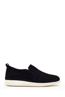 Erkek Siyah Kalın Tabanlı Nubuk Deri Konfor Loafer | Derimod Erkek Siyah Kalın Tabanlı Nubuk Deri Konfor Loafer | Derimod