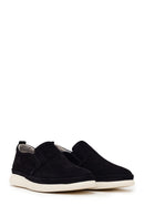 Male Black Thick-Soled Nubuck Leather Comfort Loafer | Derimod Male Black Thick-Soled Nubuck Leather Comfort Loafer | Derimod