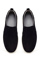 Erkek Siyah Kalın Tabanlı Nubuk Deri Konfor Loafer | Derimod Erkek Siyah Kalın Tabanlı Nubuk Deri Konfor Loafer | Derimod