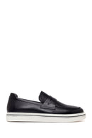 Male Black Leather Loafer | Derimod Male Black Leather Loafer | Derimod