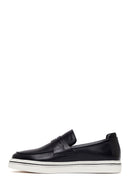 Male Black Leather Loafer | Derimod Male Black Leather Loafer | Derimod