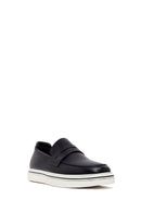 Male Black Leather Loafer | Derimod Male Black Leather Loafer | Derimod