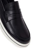 Male Black Leather Loafer | Derimod Male Black Leather Loafer | Derimod