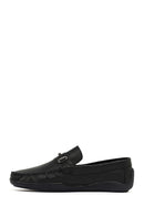 Erkek Siyah Tokalı Deri Loafer | Derimod Erkek Siyah Tokalı Deri Loafer | Derimod