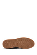 Erkek Siyah Deri Sneaker | Derimod Erkek Siyah Deri Sneaker | Derimod