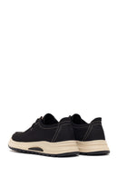 Derimod Zero Male Black Lace-Up Thick-Soled Fabric Casual Shoes | Derimod Derimod Zero Male Black Lace-Up Thick-Soled Fabric Casual Shoes | Derimod