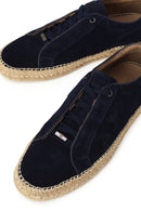 Erkek Lacivert Kalın Tabanlı Süet Deri Sneaker | Derimod Erkek Lacivert Kalın Tabanlı Süet Deri Sneaker | Derimod
