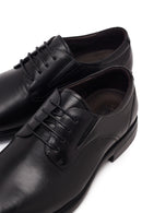 Erkek Siyah Bağcıklı Klasik Deri Ayakkabı | Derimod Erkek Siyah Bağcıklı Klasik Deri Ayakkabı | Derimod