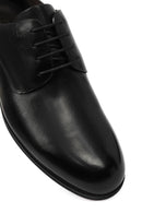 Erkek Siyah Bağcıklı Klasik Deri Ayakkabı | Derimod Erkek Siyah Bağcıklı Klasik Deri Ayakkabı | Derimod