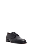 Erkek Siyah Bağcıklı Deri Klasik Ayakkabı | Derimod Erkek Siyah Bağcıklı Deri Klasik Ayakkabı | Derimod