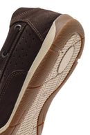 Erkek Kahverengi Bağcıklı Nubuk Deri Casual Ayakkabı | Derimod Erkek Kahverengi Bağcıklı Nubuk Deri Casual Ayakkabı | Derimod