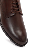 Erkek Kahverengi Bağcıklı Deri Klasik Ayakkabı | Derimod Erkek Kahverengi Bağcıklı Deri Klasik Ayakkabı | Derimod