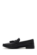 Erkek Siyah Püsküllü Deri Loafer | Derimod Erkek Siyah Püsküllü Deri Loafer | Derimod
