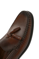 Erkek Kahverengi Püsküllü Deri Loafer | Derimod Erkek Kahverengi Püsküllü Deri Loafer | Derimod