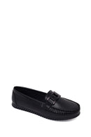 Woman Black Loafer | Derimod Woman Black Loafer | Derimod