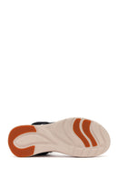 Women's Black Thick-Soled Fabric Comfort Sandals | Derimod Women's Black Thick-Soled Fabric Comfort Sandals | Derimod