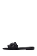 Women's Black Slippers | Derimod Women's Black Slippers | Derimod